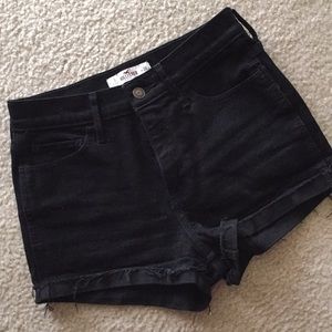 High waisted shorts
